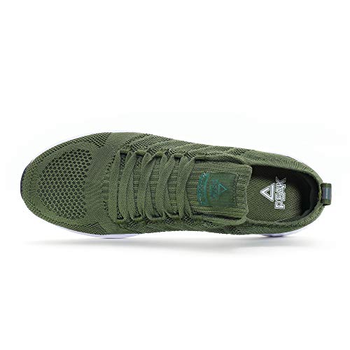 Image of PEAK Mens Lightweight Walking Shoes Comfortable Slip On Sports Sneakers for Tennis, Gym, Running, Casual Workout