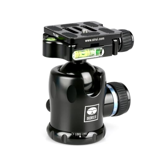 Rotule trépied SIRUI AM-02 anti-vibration aluminium charge 25kg