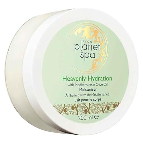 Avon Planet Spa Heavenly Hydration 200ml Body Cream with Mediterranean Olive Oil