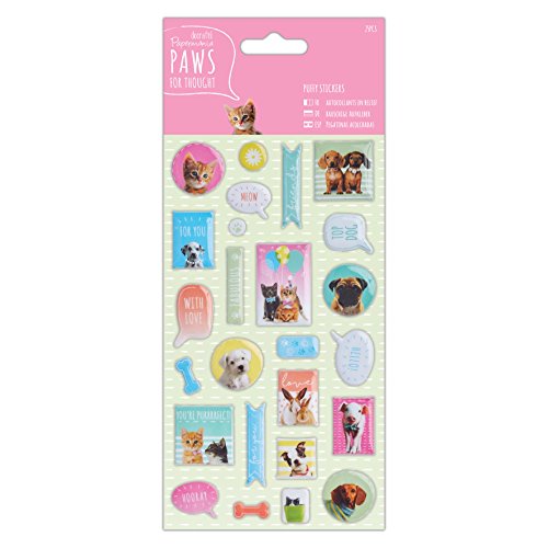 Papermania Die-Cut Sentiments - Zampe per Thougts