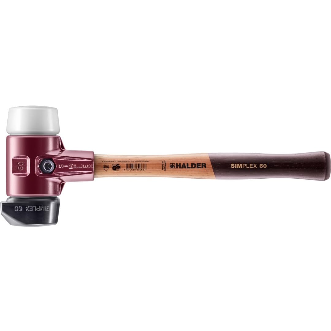 Halder USA - Mazzuola Simplex con inserti in Superplastic e Gomma Stand-UP Nera (3027.26)