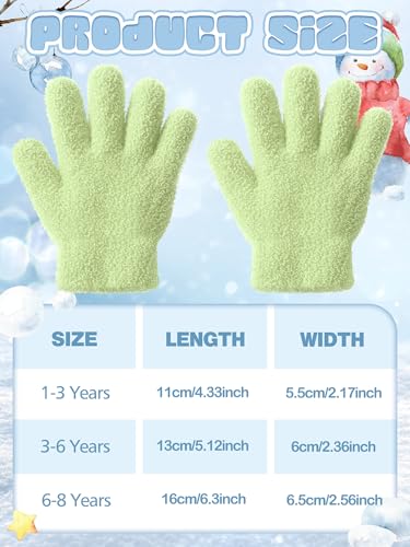 Image of Syhood 5 Pairs Kids Winter Gloves