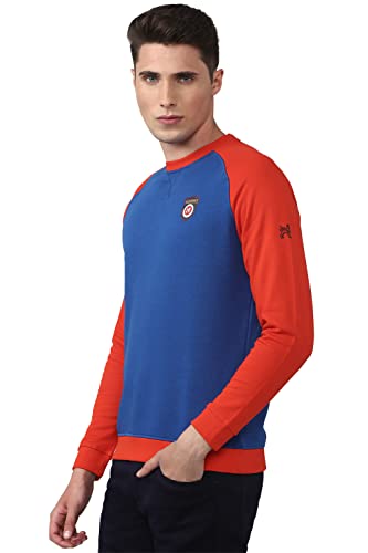 Image of Van Heusen Men's Cotton Blend Crew Neck Sweatshirt