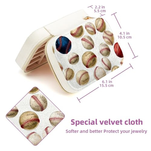 Boîte à bijoux en velours compacte pour vos déplacements professionnels et week-ends - 6
