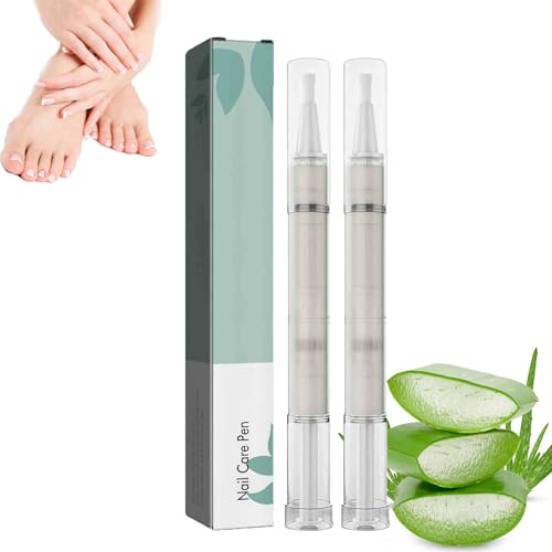 Mullend Nail Care Pen, Swissclear Anti Fungal Pen, Nail Fungal Pens, NAIL Care PEN Fungus, Natural Ingredients Nails Repair Serum for Strengthener Nails, for Toenails and Fingernails (2PCS)