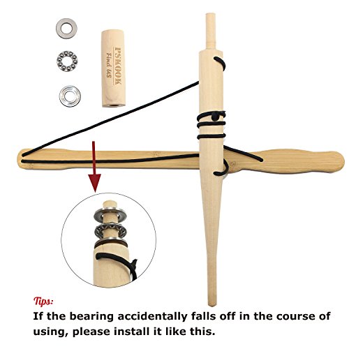 image for Bow Drill Fire Starter Kit, Pskook Survival Tool, Primitive Friction F