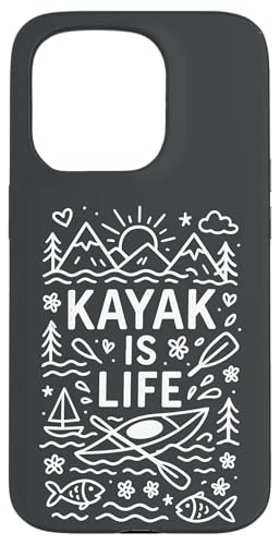 Kayak Canoes-Boat Kayaking, JbN tBbVO JbN V[JbN ނ JbN X}zP[X iPhone 15 Pro p