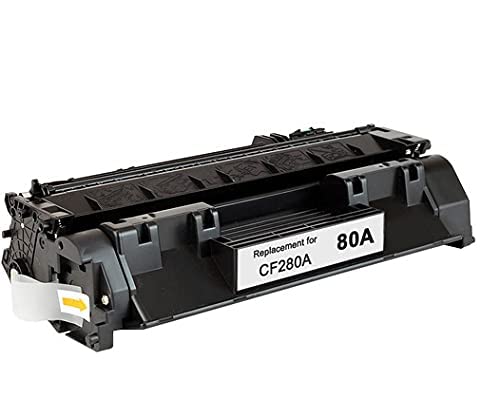 Image of 80A for80a / CE280A Toner Cartridge for Laserjet Pro 400, M401, M401d, M401dn, M401dw, M401n, M401dne, M425d, M425dn, M425dw Printer (Best Cartridge, 2100 Pages Jet Black PRINTOUT)