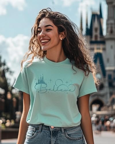 Image of Vacation Character Unisex Cotton T-Shirt|Cartoon Vintage Graphic Tee|Perfect for Vacation & Casual Wear
