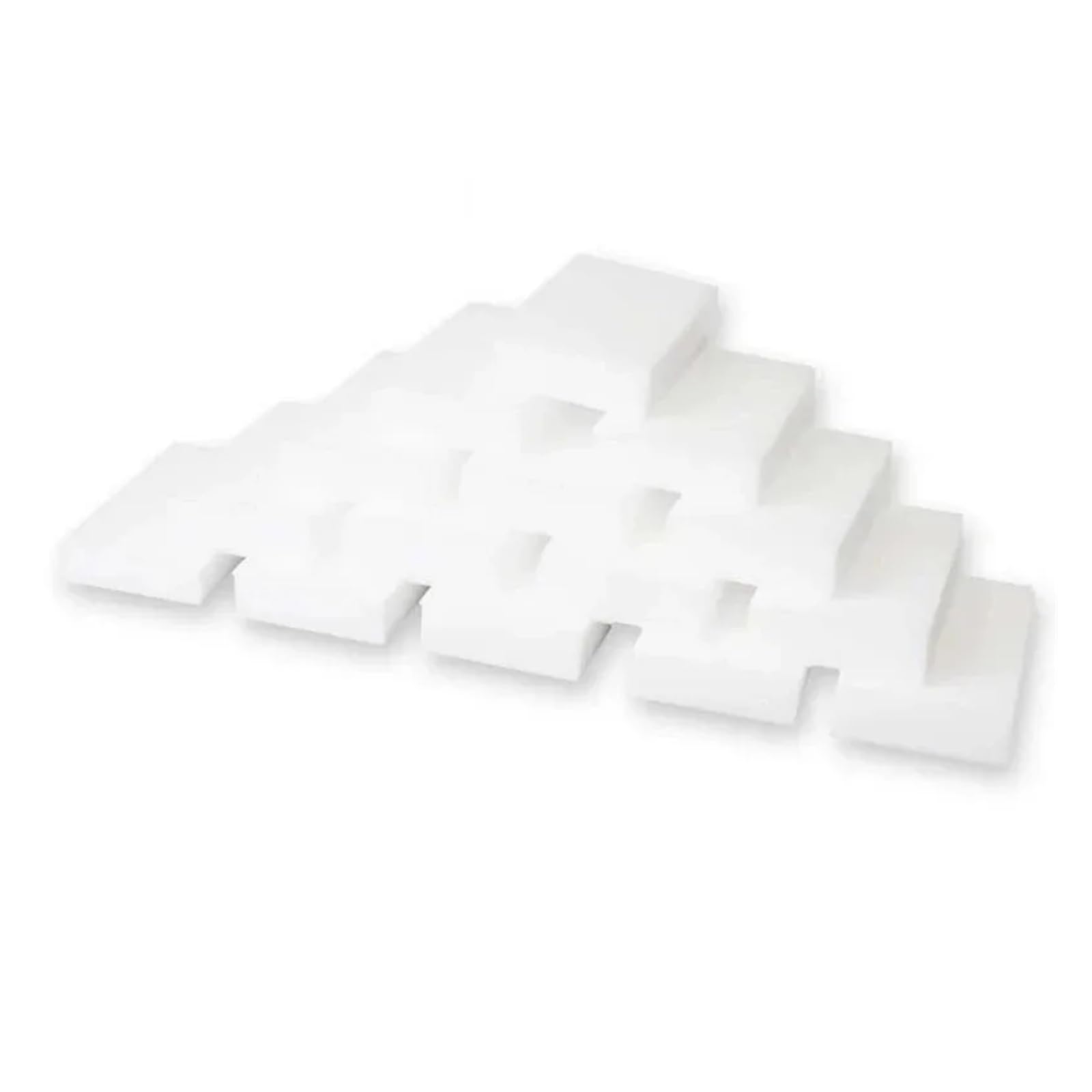 Juego de 100 esponjas limpiadoras melamina for limpieza cocina, baño y oficina