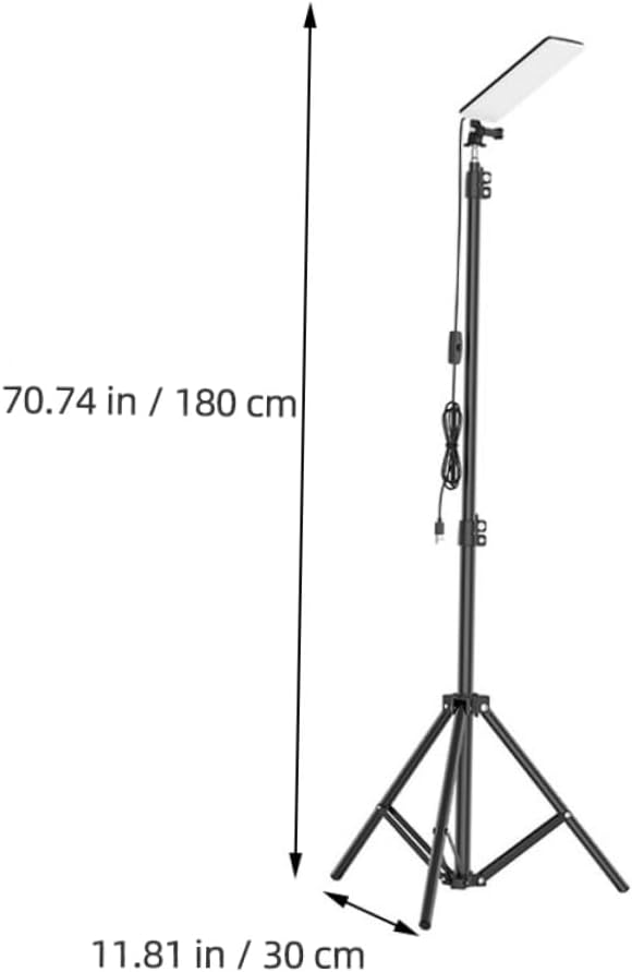 Led Camping Lantern Solar-Powered Tripod Light High Brightness Outdoor Work Light