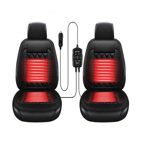Professional Comfort- 𝐡𝐞𝐚𝐭𝐞𝐝 𝐜𝐚𝐫 𝐬𝐞𝐚𝐭 𝐜𝐨𝐯𝐞𝐫 Adjustable Fits Most Cars,CarSeatWarmer