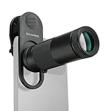 EXAPRO スマホ用交換レンズ クリップレンズ 望遠8倍 テレ8x 単焦点 単眼鏡兼用モデル クリップ式 EXP-CL820T ケンコー Kenko 888247