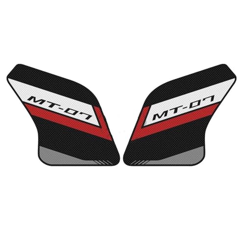Autocollant antidérapant réservoir MT07 protection latérale grip