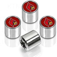 Stockdale Officially Licensed NCAA Colorful Insert Valve Caps - Louisville Cardinals