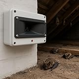 Repellente repulsore disabituante ultrasuoni professionale da esterno a 220 volt uso continuo - pest control pipistrelli