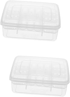 Ipetboom 2 Peças Incubadora De Répteis Reptisoil Caixa De Incubação De Ovos Bandeja De Incubação De Ovos Incubadora De Lagarto Suprimentos Para Animais De Estimação Escalada Acessórios