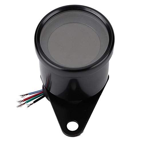 Medidor de velocidad digital para motocicleta de 12 V, velocímetro tacómetro universal con retroiluminación LED, velocímetro para motocicleta, medidor de nivel de aceite