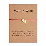 JczR.Y C Bracelet Coin Love Heart Bracelet Charm Handmade Braided Red Rope Love Bracelet Good Luck String English Alphabet Bracelet Link for Women Fashion Jewelry(C)