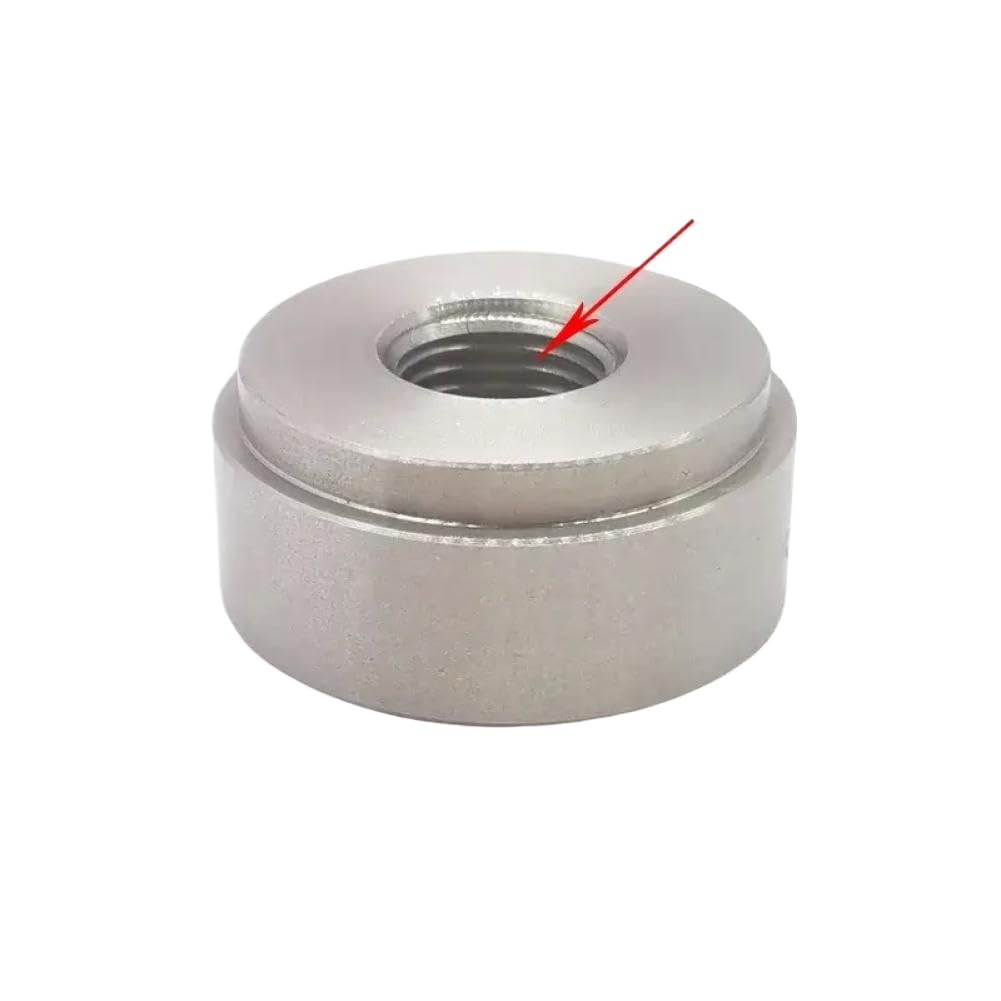 Stainless Steel Female Threaded Stepped Weld Bung Metric Mounting Boss Fitting 1/2 NPT 1/4 NPT 1/8 NPT 3/4 NPT 3/8 NPT(1-8NPT)