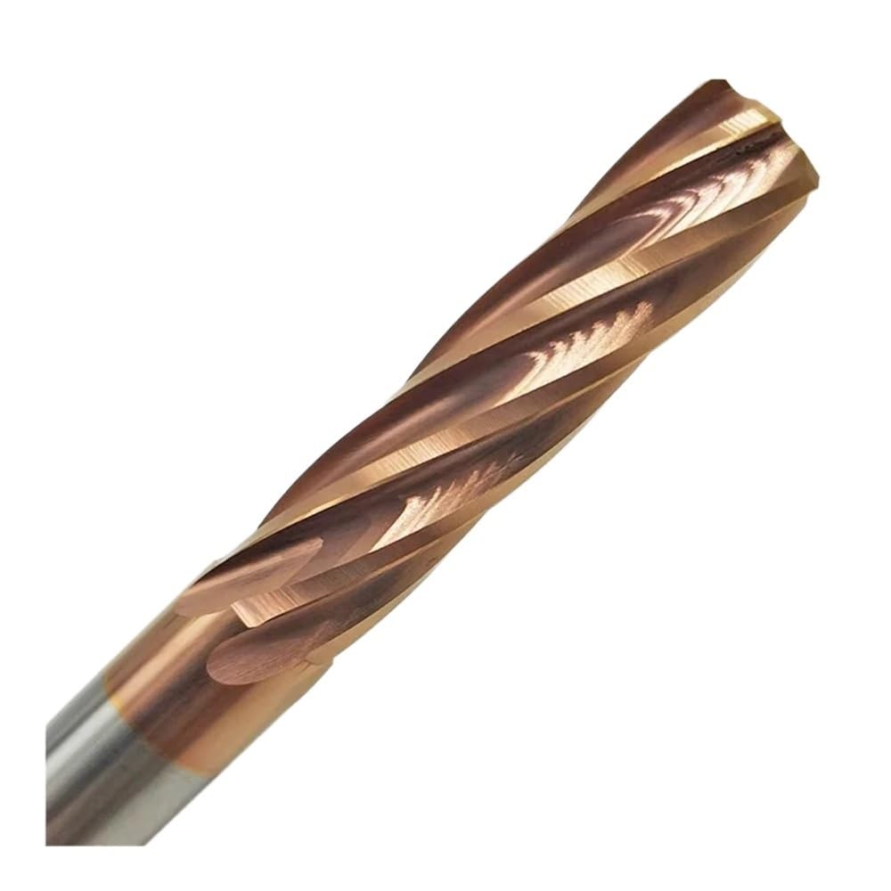 100 mm Maschine HRC50 HRC60 gerade/Spiralnut Harened Stahl Metallschneider CNC innen for Loch(HRC60 Spiral,6.1x60x100-6F)