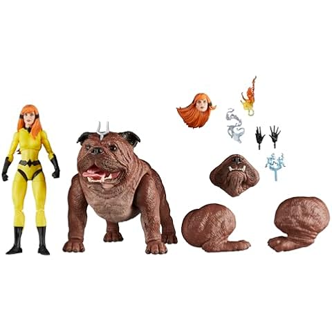Marvel Legends Lockjaw and Crystal Action Figures Cover