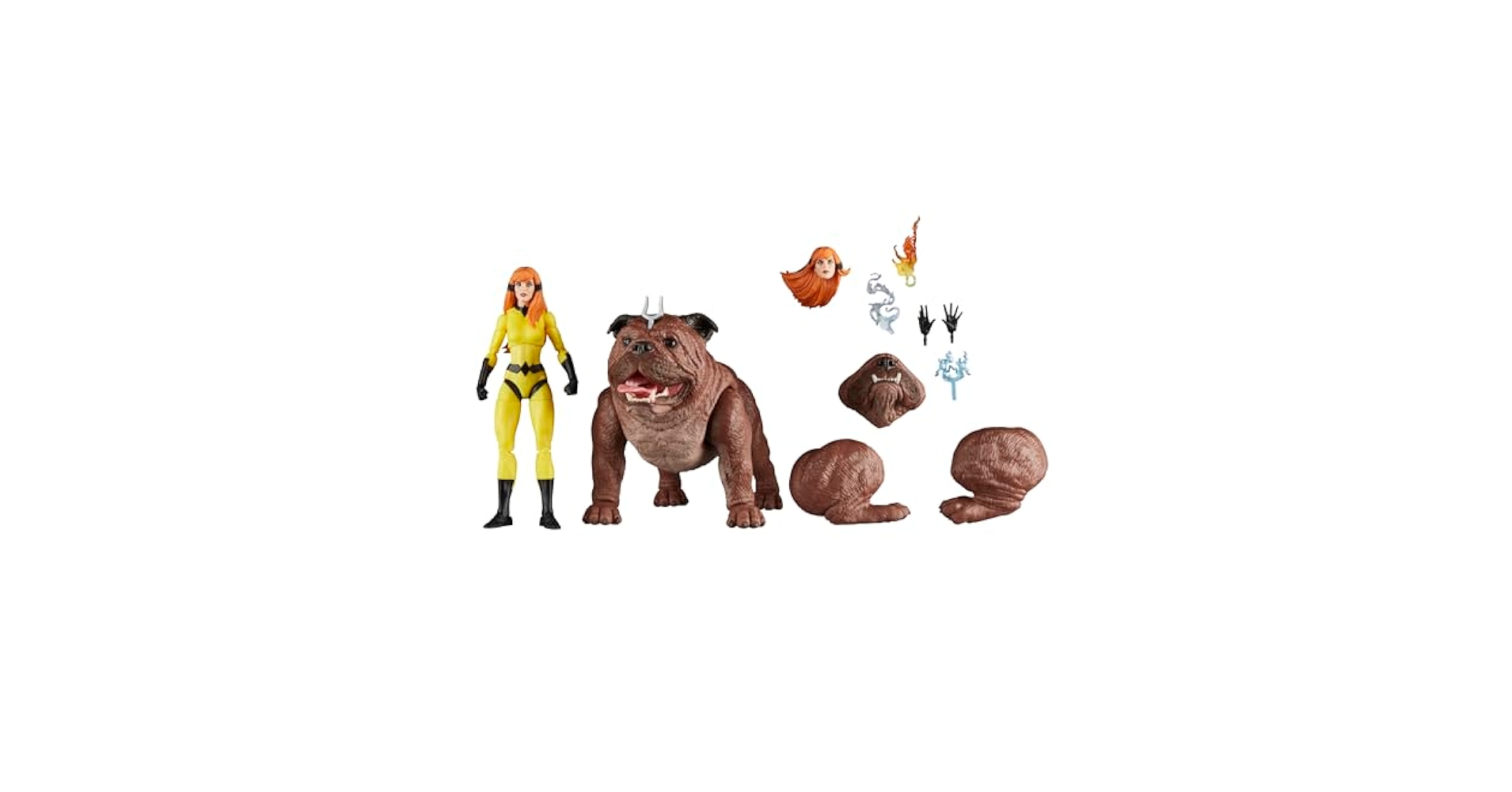 マーベルレジェンドCRYSTAL LOCKJAWセット Amazon.com: Marvel Legends Series Crystal and Lockjaw