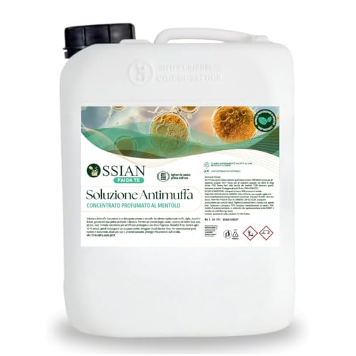 Ossian Soluzione Antimuffa Profumato al Mentolo 5 lt – Rimuovi