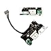 Produktbild BAT Ersatz-Netzbuchse/I/O-Platine/Ladeanschluss, Flexkabel, kompatibel mit MacBook Air 13 Zoll A1466 923-0439 820-3455-A (2013 2014 2015)