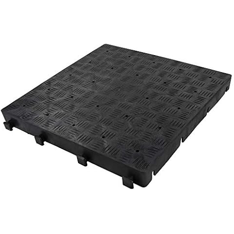 Easy Floor Vorzeltboden 50x50x5 cm 4 Stück (1m²) - Campingboden - Zeltboden - Bodenplatten aus Kunststoff Cover