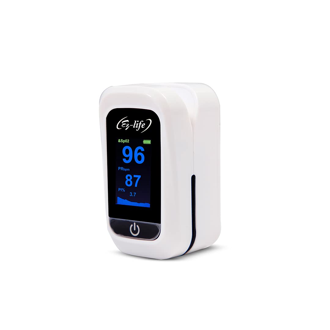 EZ-LIFE EZ-26P Pulse Oximeter- White