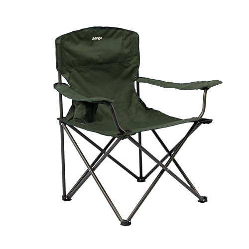 Vango Fiesta Folding Camping Chair for Picnics, Garden, Beach, Fishing (Spruce)