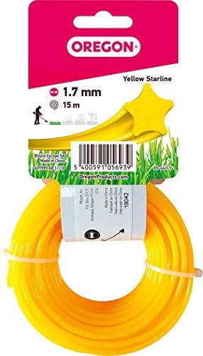 Oregon Yellow Star Shaped Strimmer Line Wire for Grass Trimmers and ...