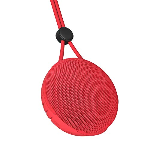 オウルテック Bluetoothスピーカー（レッド）Owltech OWL-BTSP06-RE 6W + 6Wで大迫力の防水ワイヤレスステレオスピーカー(OWL-BTSP06