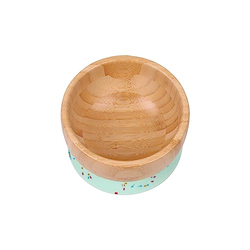 Bowl Dryz Infantil De Bambu Com Ventosa Em Silicone (Verde)