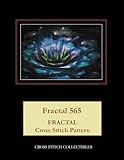 Fractal 565: Fractal cross stitch pattern