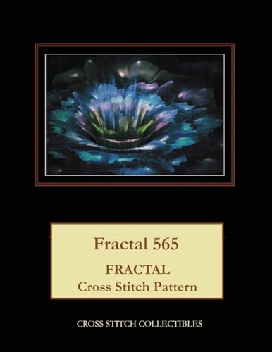 Fractal 565: Fractal cross stitch pattern
