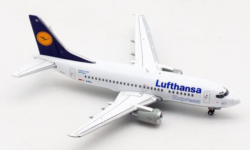 Miniatura 3 de JC Wings Lufthansa para Boeing B737-500 D-ABIL 1:400 DIECAST modelo de avión preconstruido