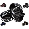 Athllete Boxing MMA Punching Mitts (Black/Silver)