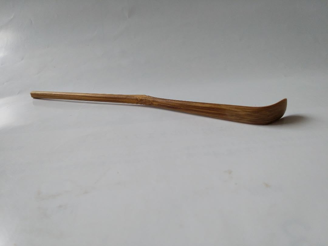 茶杓 建仁寺 竹田益州 銘『 山錦 』 共箱 茶道具