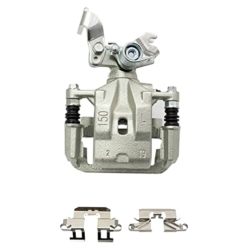 Image of TRQ Rear Brake Pad and Rotor Set Ceramic Solid Rotors Calipers | For 2006-2012 Ford Fusion 2007-2012 Lincoln MKZ 2006 Zephyr 2006-2013 Mazda 6 2006-2011 Mercury Milan