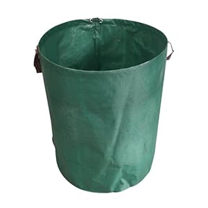 Zjeqzh 2er Set Gartenabfallsäcke Extra Robust