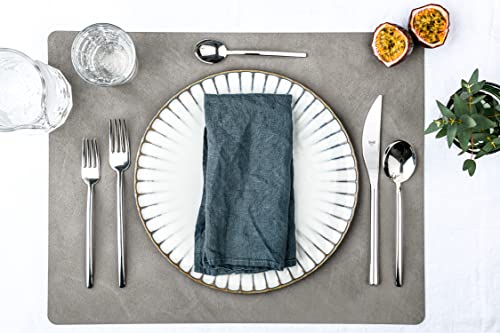 Mepra,Due Ice Cultery Set, 20 Piece Set, Brushed Stainless Steel Finish #TOP1