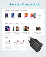 Anker 20W USB C Ladegerät, Netzteil USB C, PD Schnellladegerät Doppelpack – Ansicht 7