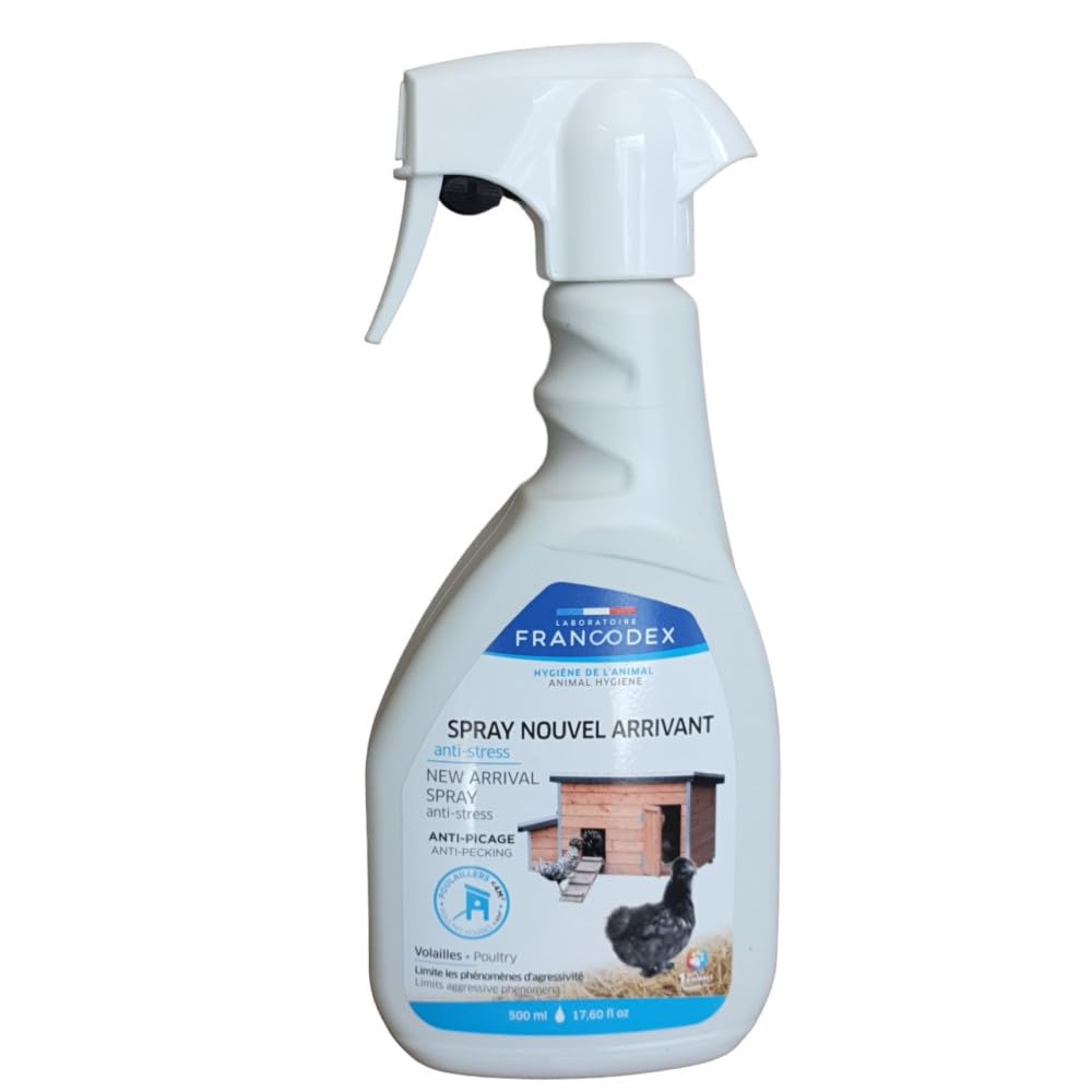 Francodex - Spray Nouvel Arrivant Volailles Anti Stress 500ML