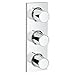 Grohtherm F Single-Handle Volume Control Trim with Round Handle