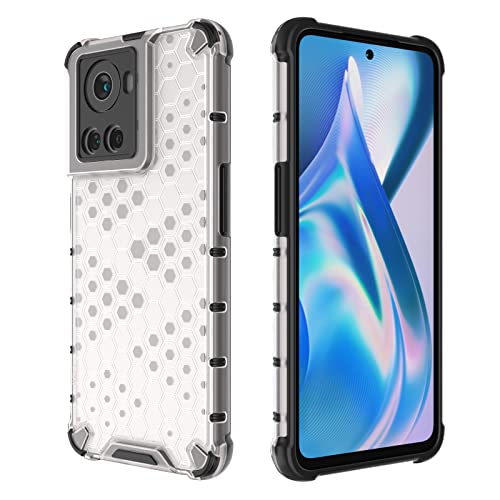 Image of Glasgow Back Case Cover Compatible with OnePlus 10R 5G (Stylish Design) - Transparent