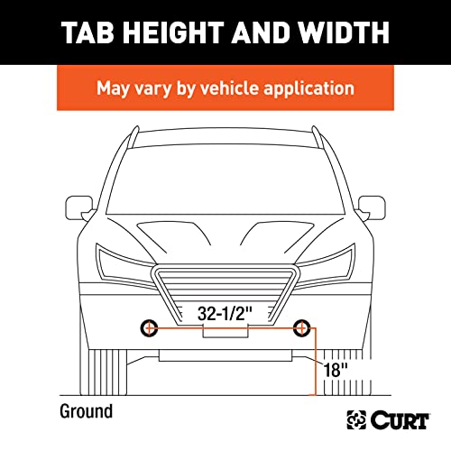 Custom Tow Bar Base Plate, Compatible with Select Silverado by CURT - Image 2