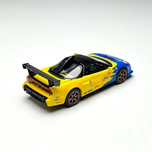 Modelo de coche HTLNUZD 1:64 NSX-R GT de aleación miniatura 5