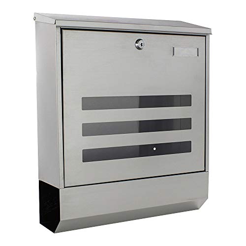 Profirst Mail 690, cassetta delle lettere di design, con vano per giornali